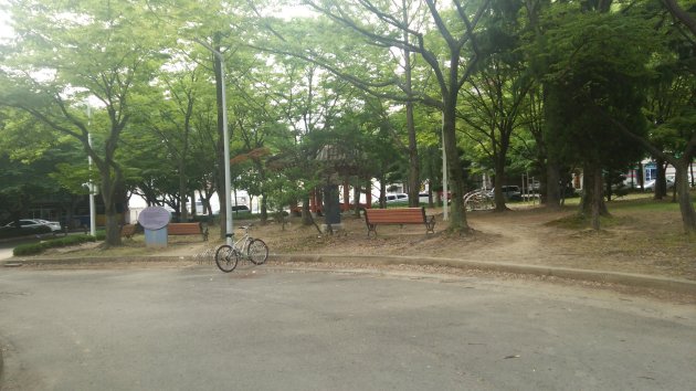 農城広場激戦地（農城公園）内の風景